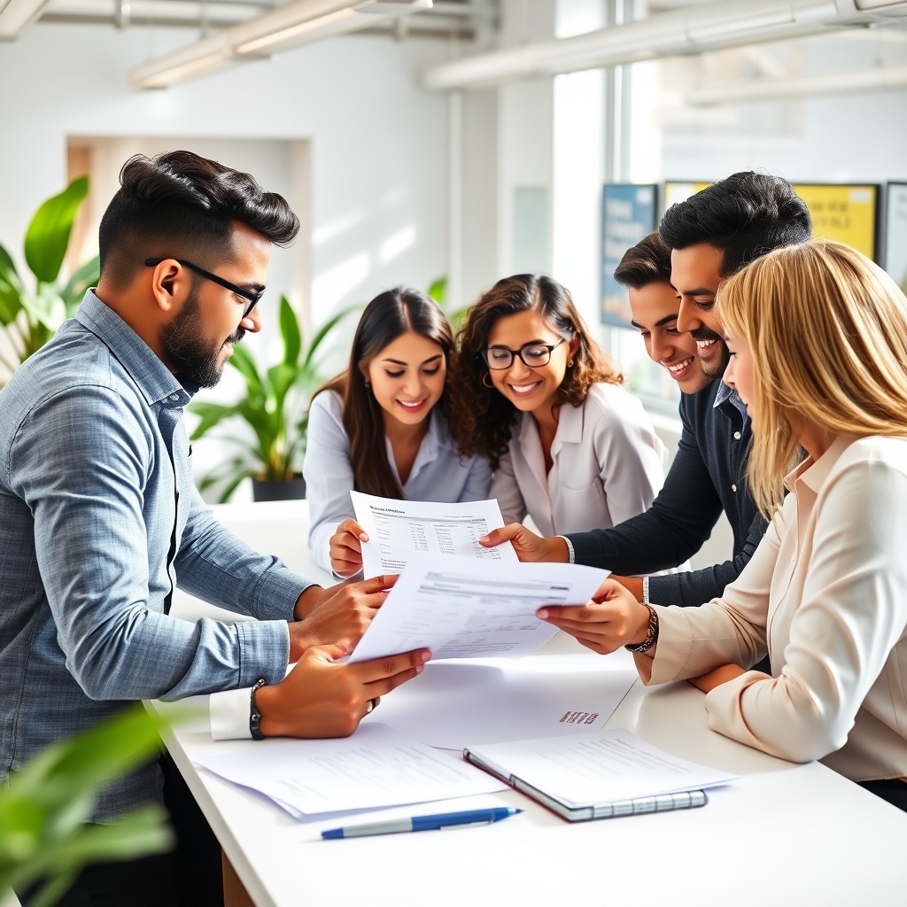 Imagen de profesionales trabajando en Wagewise
